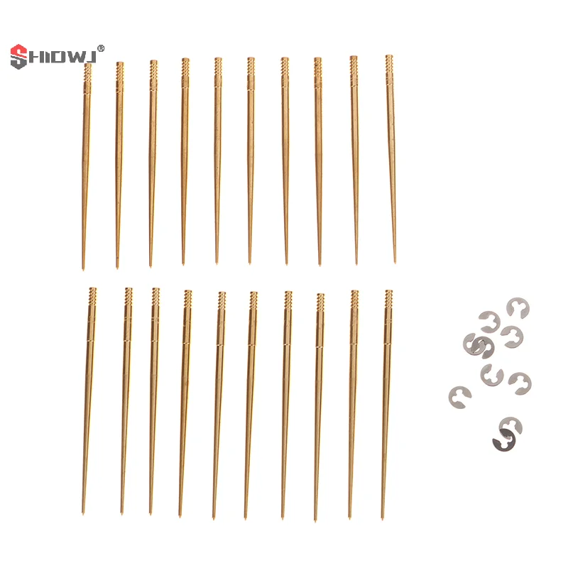 10 قطعة جزء الحجاب الحاجز إبرة نفاثة N427-46 ل Keihin PE PWK 21-34 مللي متر دراجة نارية تعديل المكربن إبرة النفط الرئيسية