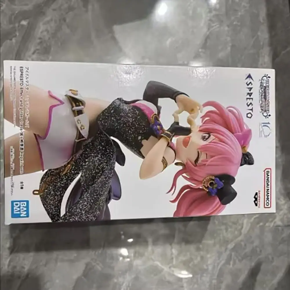 

100% оригинал в наличии Bandai Spirits Banpresto THE IDOLM@STER Золушка для девочек Jougasaki Mika Эффект и блестящее платье Игрушка в подарок