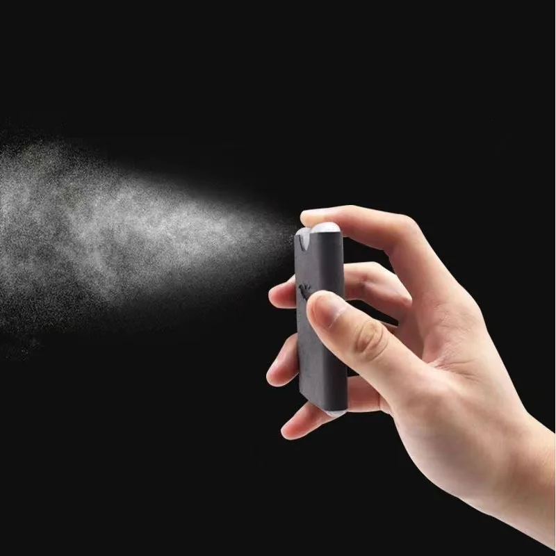 Screen Cleaner Computer Mobile Phone Liquid Wipe Screen Anti Fingerprint Spray Liquid LCD Screen 2 in1 Cleaning Package Cleaner