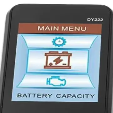 DY222 12V 24V Car FOR Battery Tester With LCD Screen For Capacity Cranking Hand Tool Power Tool Accessories