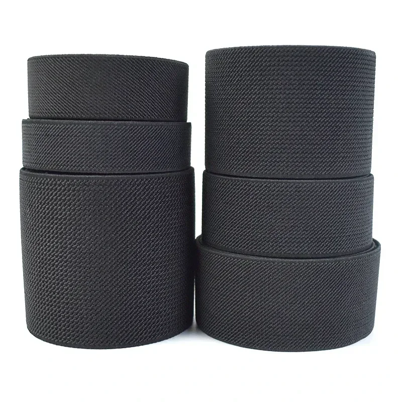 Black Elastic Band for Sewing & Underwear