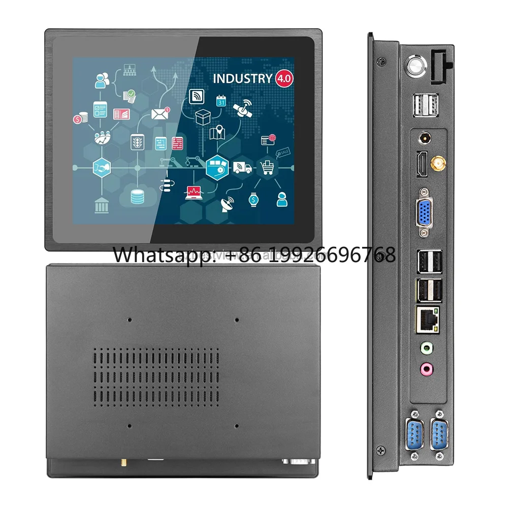 IP65 Waterproof Industrial Panel PC8" 10.4 "13.3" 15" 15.6" Industrial All in One PC J1900 I3 I5 I7 Touch Screen Industrial PC