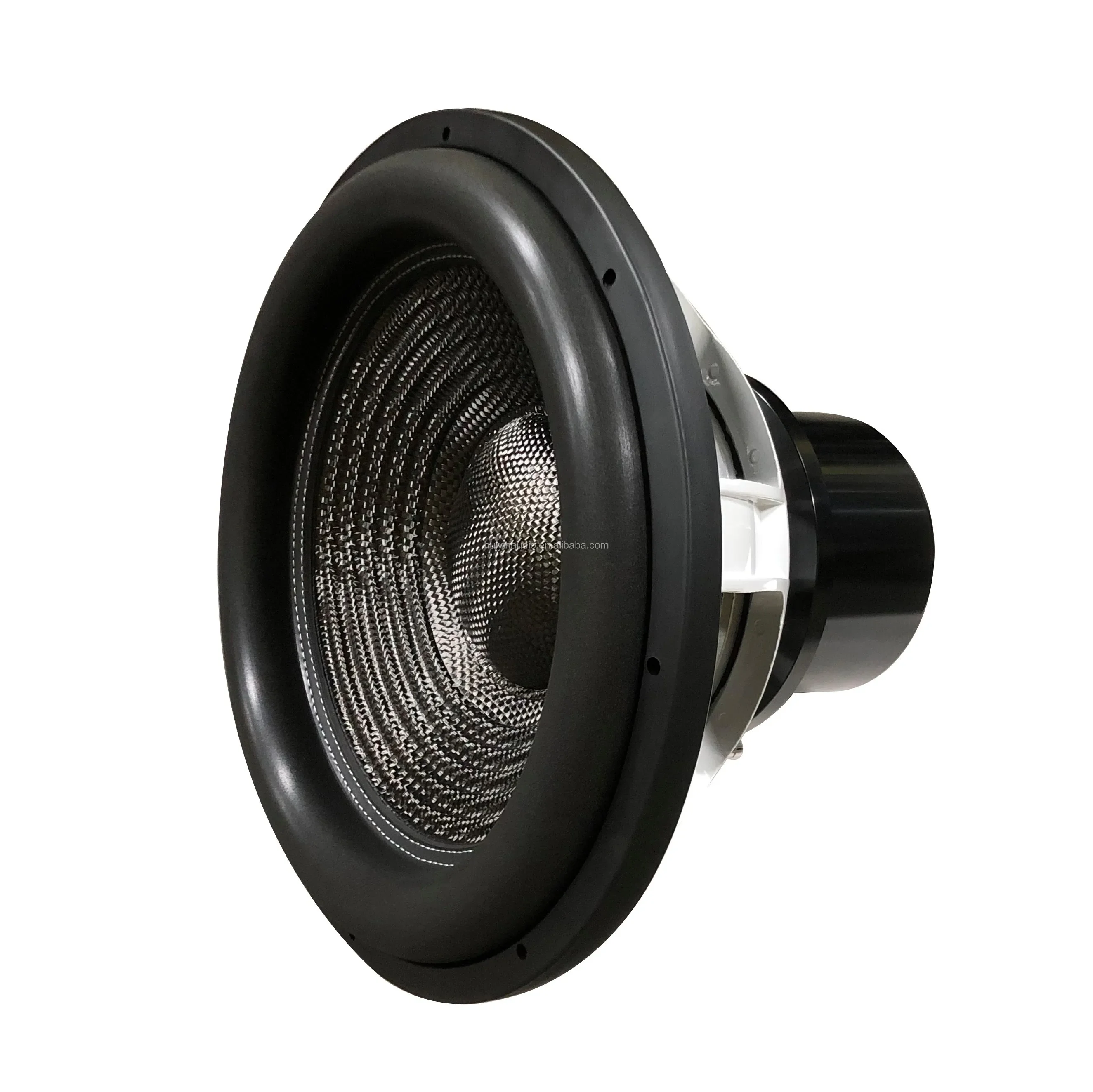 

Nick 18125-019 Неодимовый 18-дюймовый сабвуфер 4000 Вт RMS Dual Car Competition Audio Neo Magnet Carbon Cone Модификация автомобиля Subwoofe