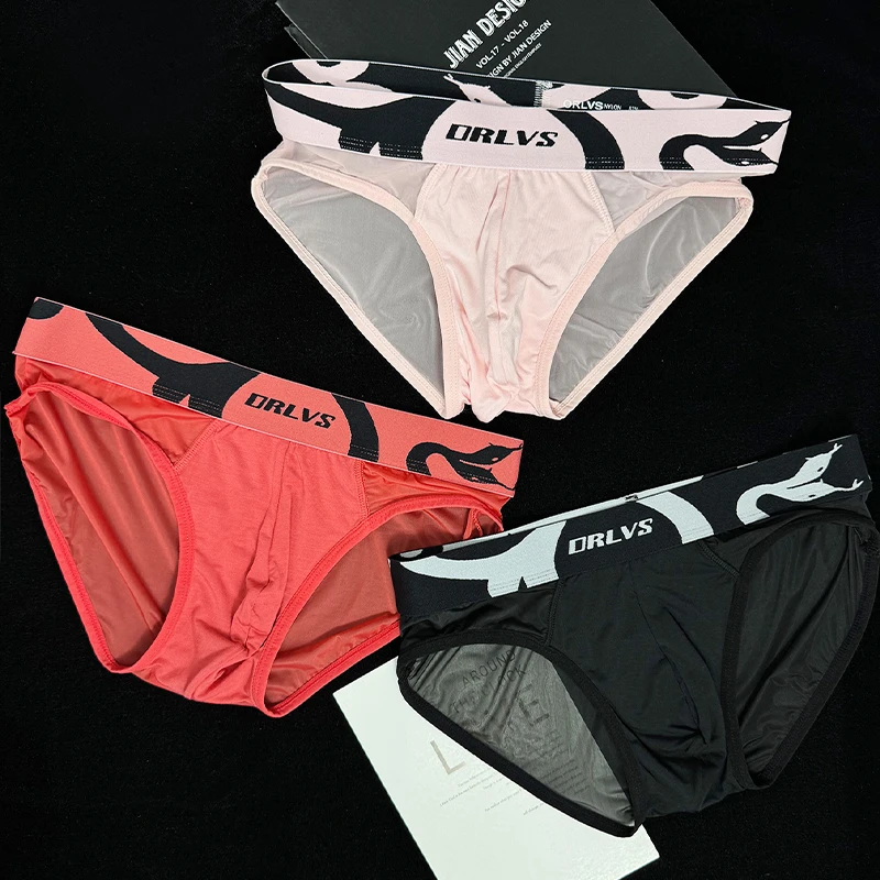 

﻿ 2 шт. сексуальных мужских трусов-танга из нейлона, дышащие, для фитнеса, с низкой талией, спортивные, с высоким вырезом, мужское нижнее белье