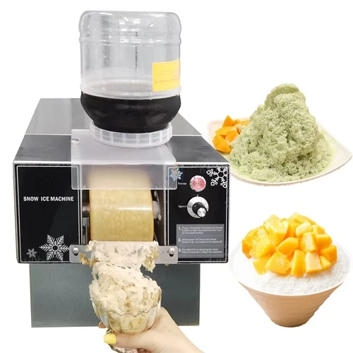 Mvckyi Korean Milk Ice Machine/Snowflake Ice Machine Bingsu Machine Snow ice-cream for Coffee/Milk-tea/Restaurant