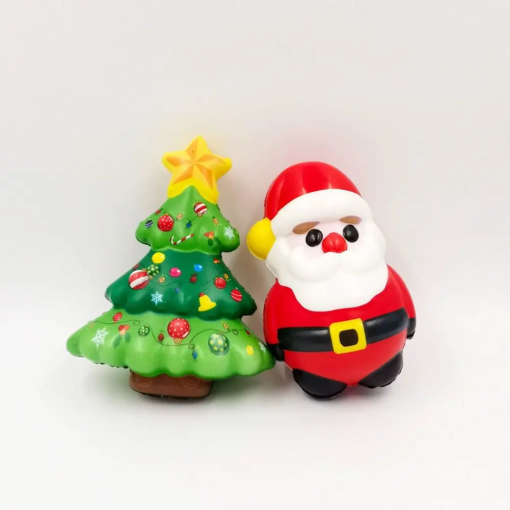 Boys Girls Sensory Slow Rebound Doll Ornament Party Squeeze Toys Stress Reliever Doll  Gifts Christmas Decoration