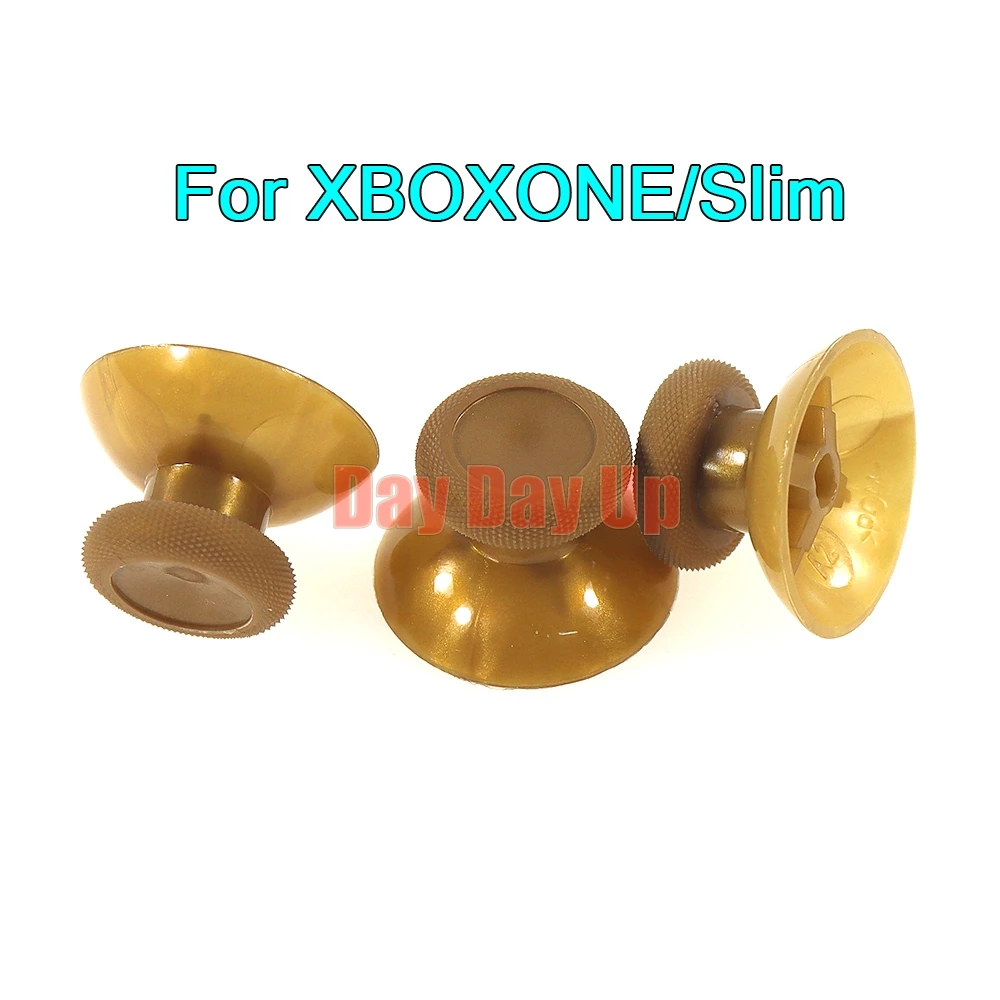 150PCS For XBOXONE 3D Analog Thumbstick Thumb Stick Gold Mushroom Joystick Cap Cover For Xbox One S Slim Controller