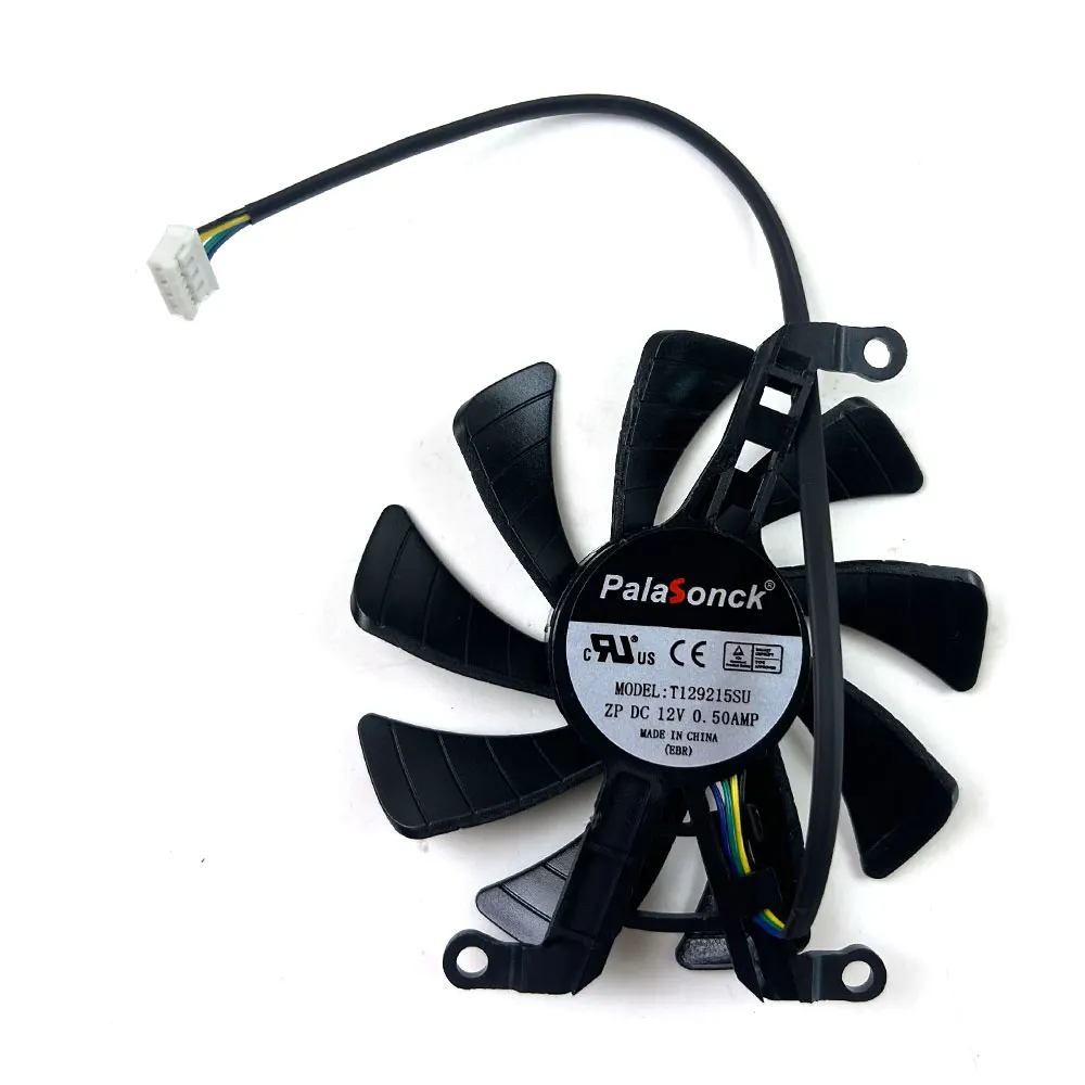 NEW Cooling Fan 85mm 4pin T129215SU RTX3050 ITX GPU FAN For GAINWARD RTX3050 6GB video card fans view 4