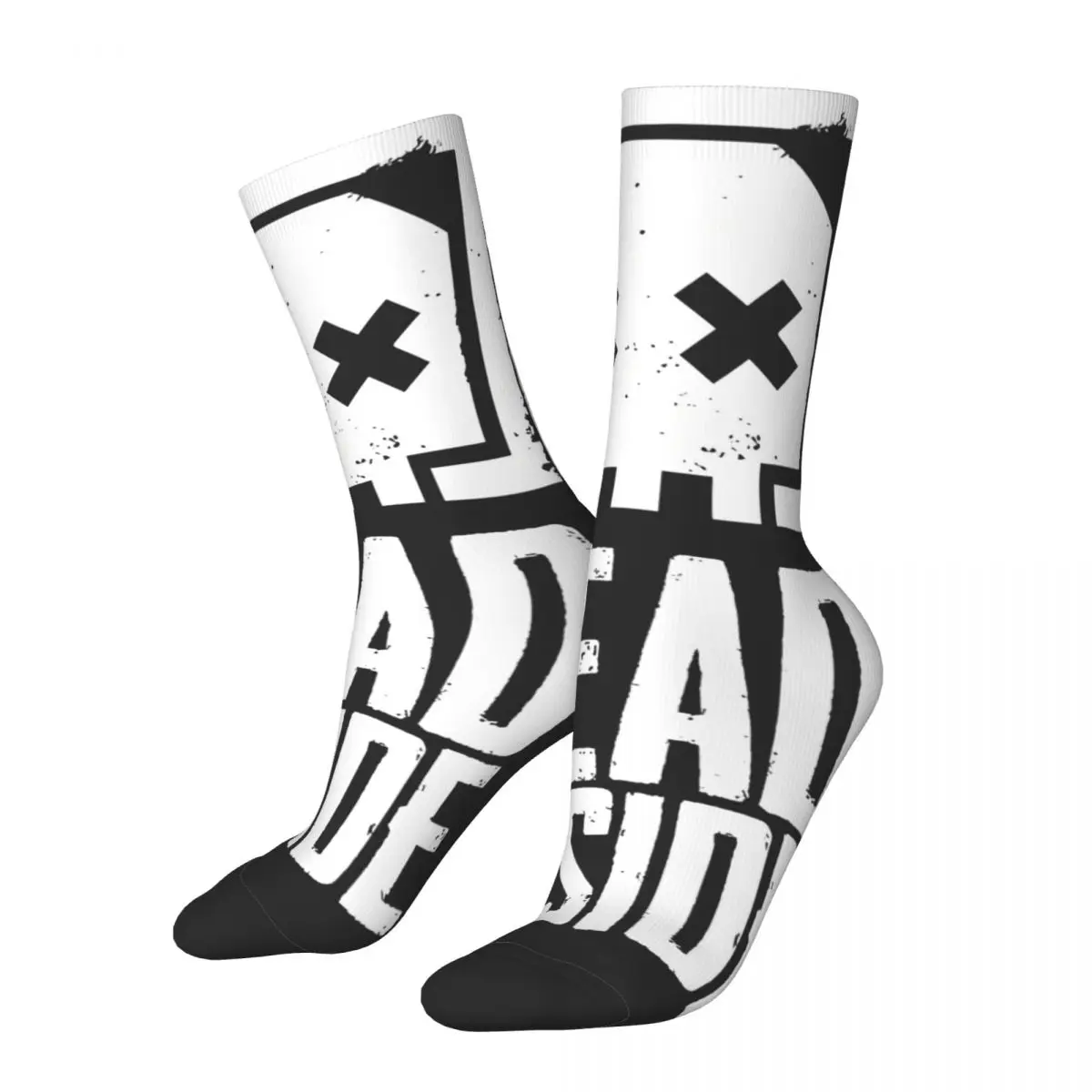 Calzini a compressione da uomo Vintage incredibili Unisex Apex Legends Harajuku Pattern stampato novità Crew Sock