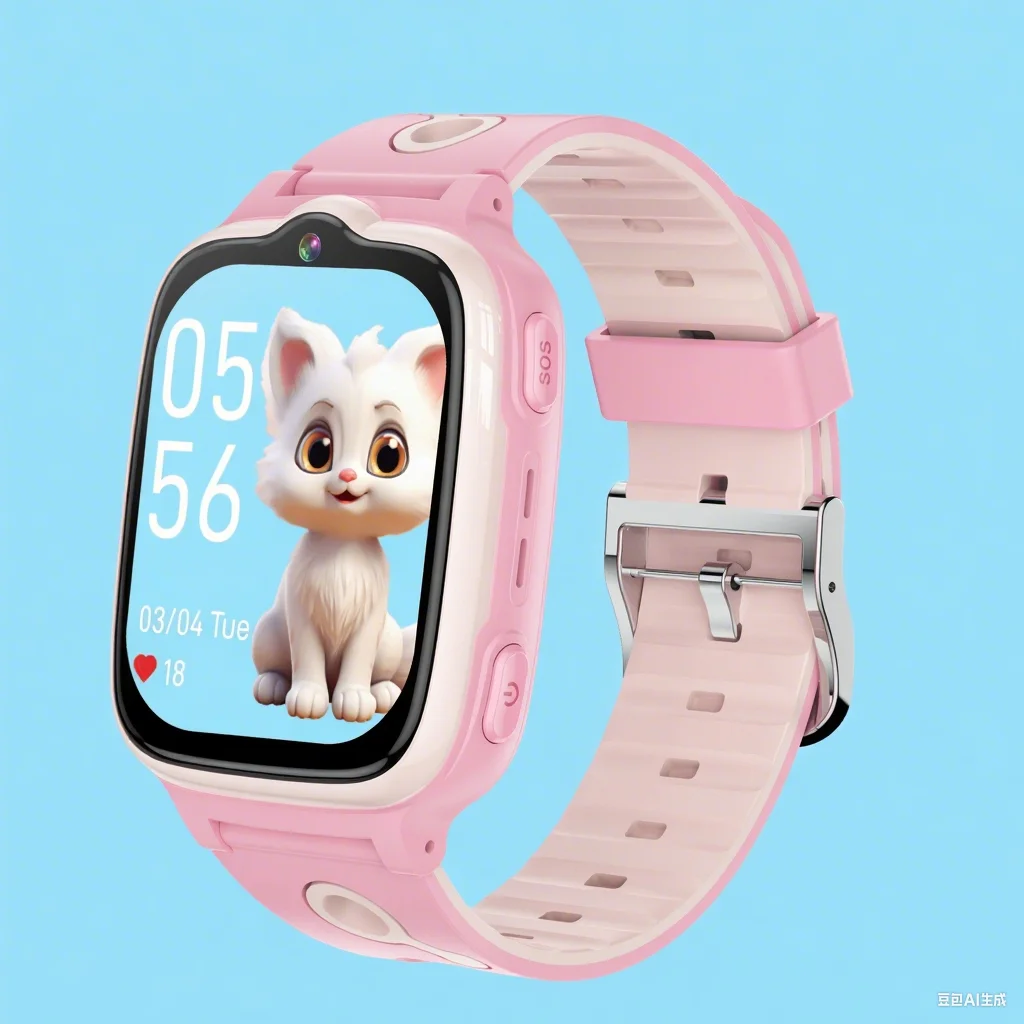 

2025 new 4G children's phone watch for boys and girls SOS distress waterproof intelligent positioning video chat remote control