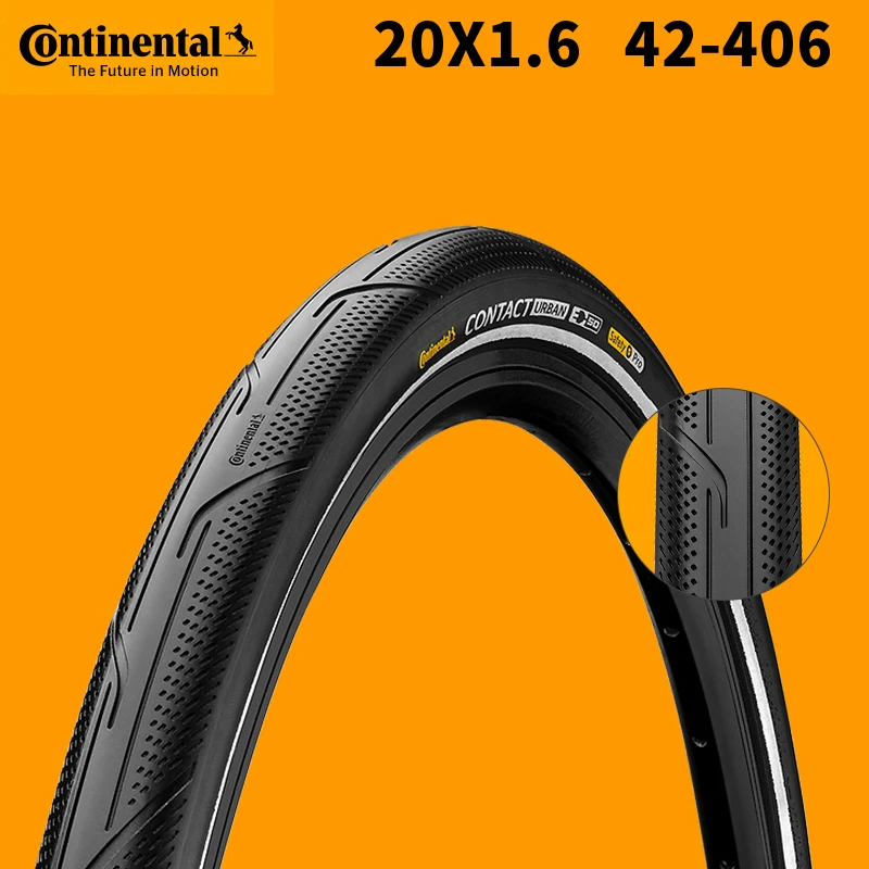 コンチネンタルコンタクトアーバン 20x1.25/1.6/2.0 折りたたみ自転車