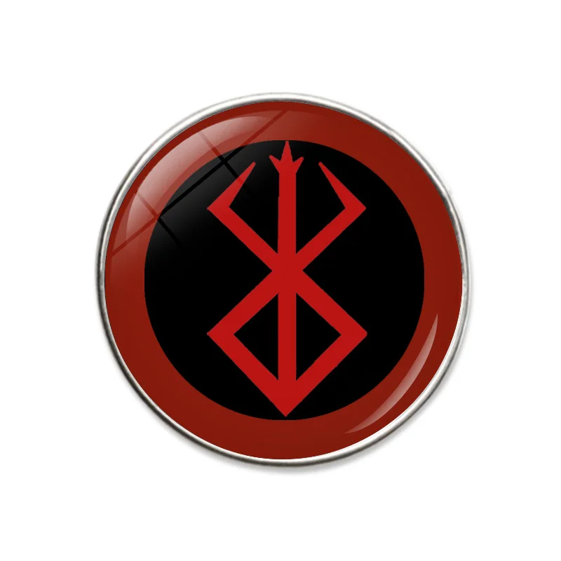 Anime Berserk Beherit Pin Badge Guts Swordsman Warrior Brooches for Clothes Backpack Bags Jewelry Accessories