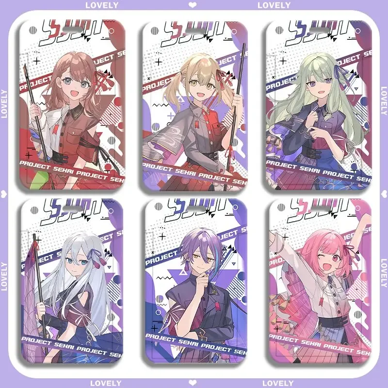 

Anime Yoisaki Kanade Kamishiro Rui Anime Meal Card Holder Card Cover Access Cards Bank Credit Card Protective Sleeves Gift