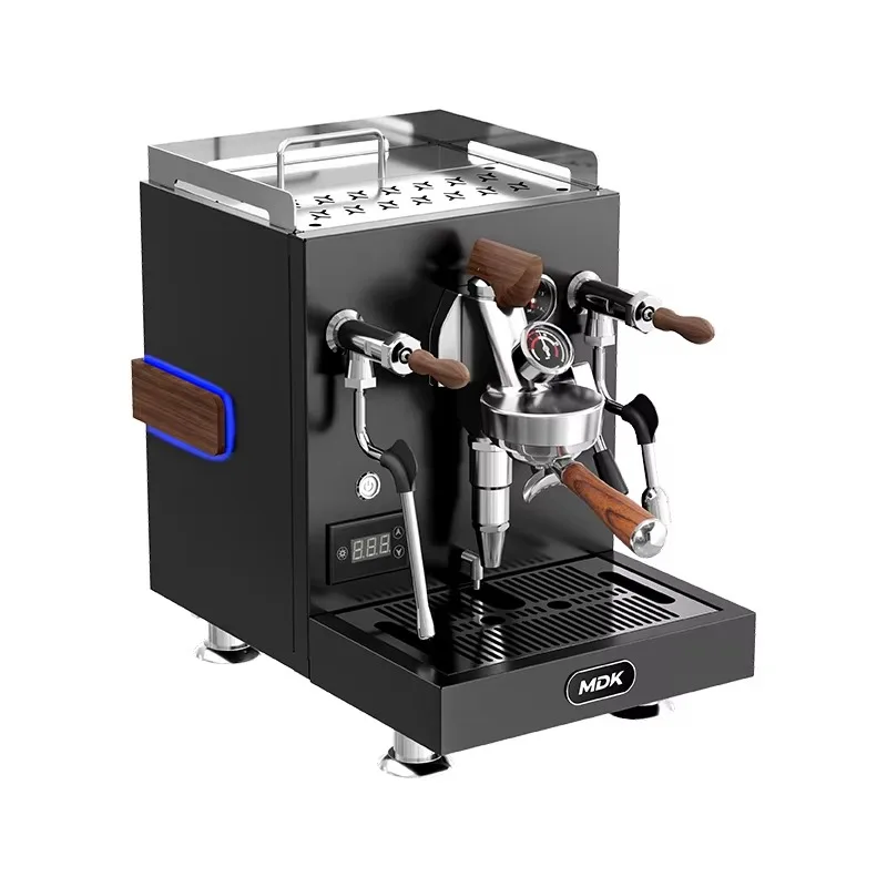MC-27 Professional Commercial Electric E61 Espresso Machine FOT Rotary Pump Dual Boiler Semi-Automatic for Hotel Use