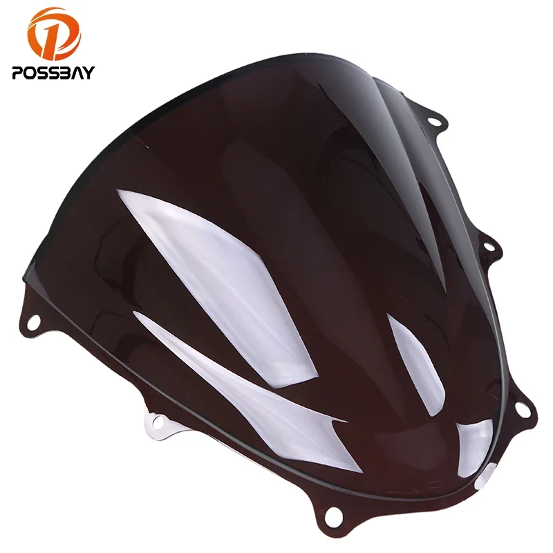 Motorcycle Windshield Double Bubble Wind Deflectors for Suzuki GSXR 600 750 K11 2011 2012 Motocross Windscreen Accessories