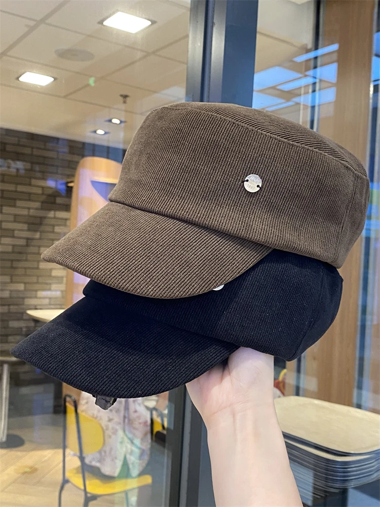 faionable-casual-veludo-boina-chapeu-feminino-outono-inverno-plana-superior-equitacao-bone-pequeno-rosto-dubill-chapeu-tamanho-ajustavel