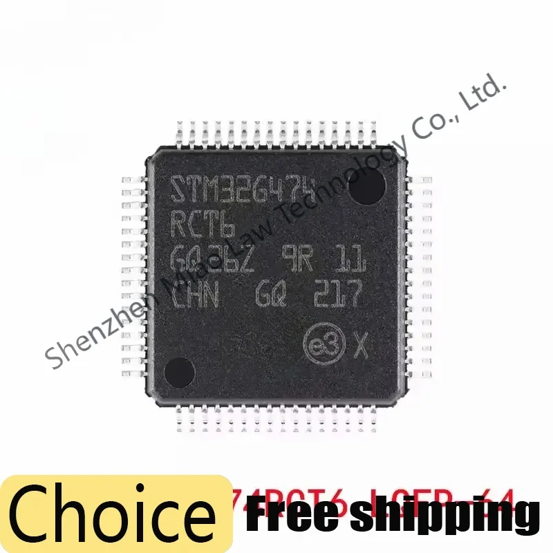 

STM32G474RCT6 STM32G474 32G474RC STM32 G474RCT6 LQFP-64 ARM Cortex-M4 32-bit Microcontroller MCU IC Controller Chip New Original