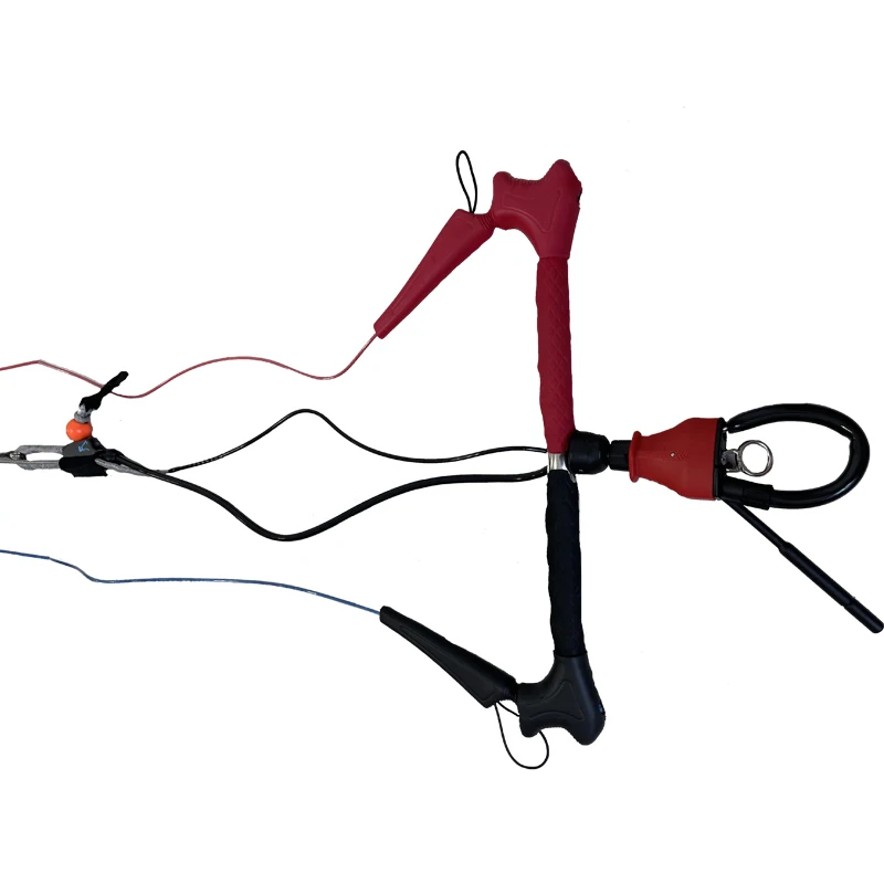 

21m*4Lines 55cm Soft bar end Kitesurfing Bar Whole System With Quick Release