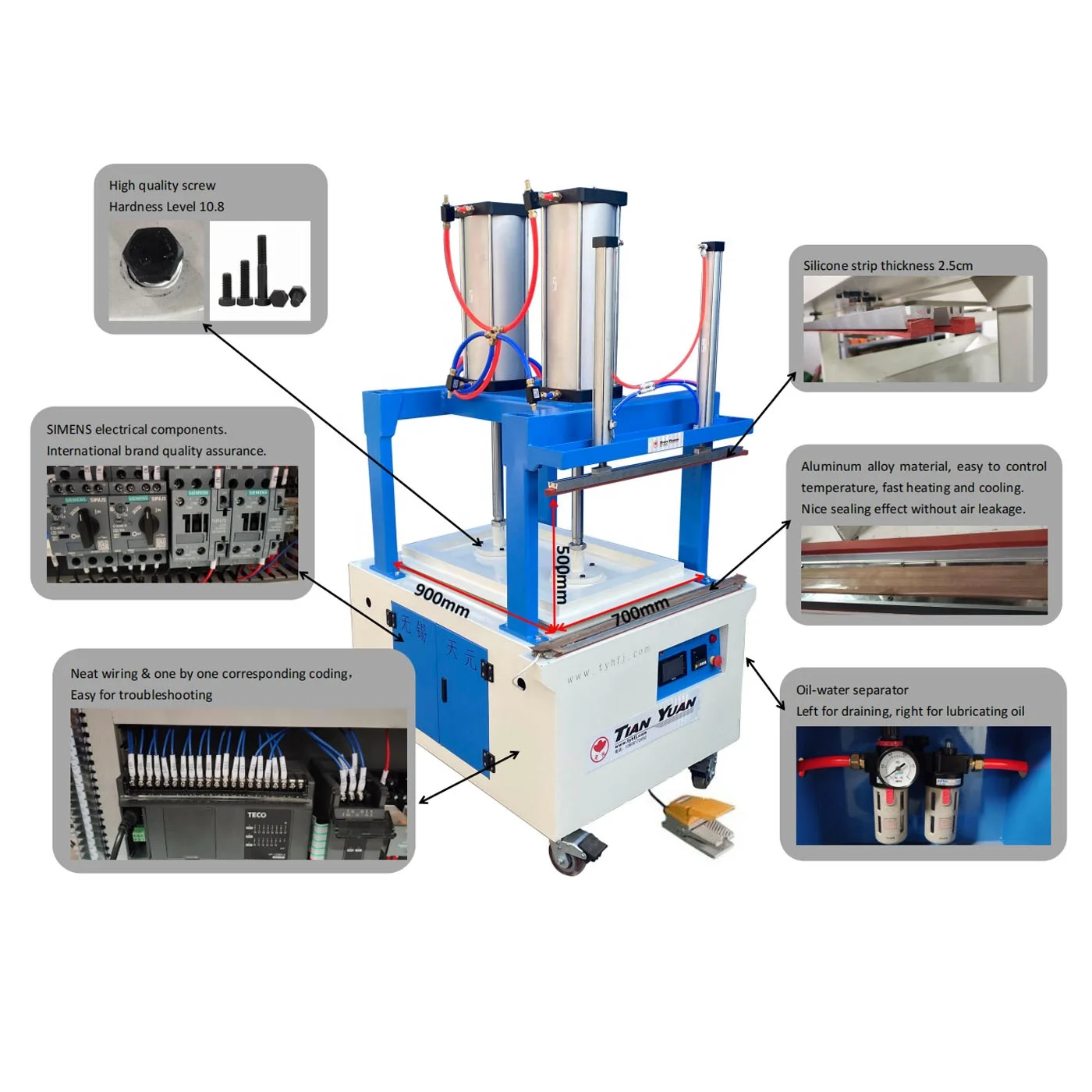 Pillow Cushion Press Packing Machine Sealing Machine
