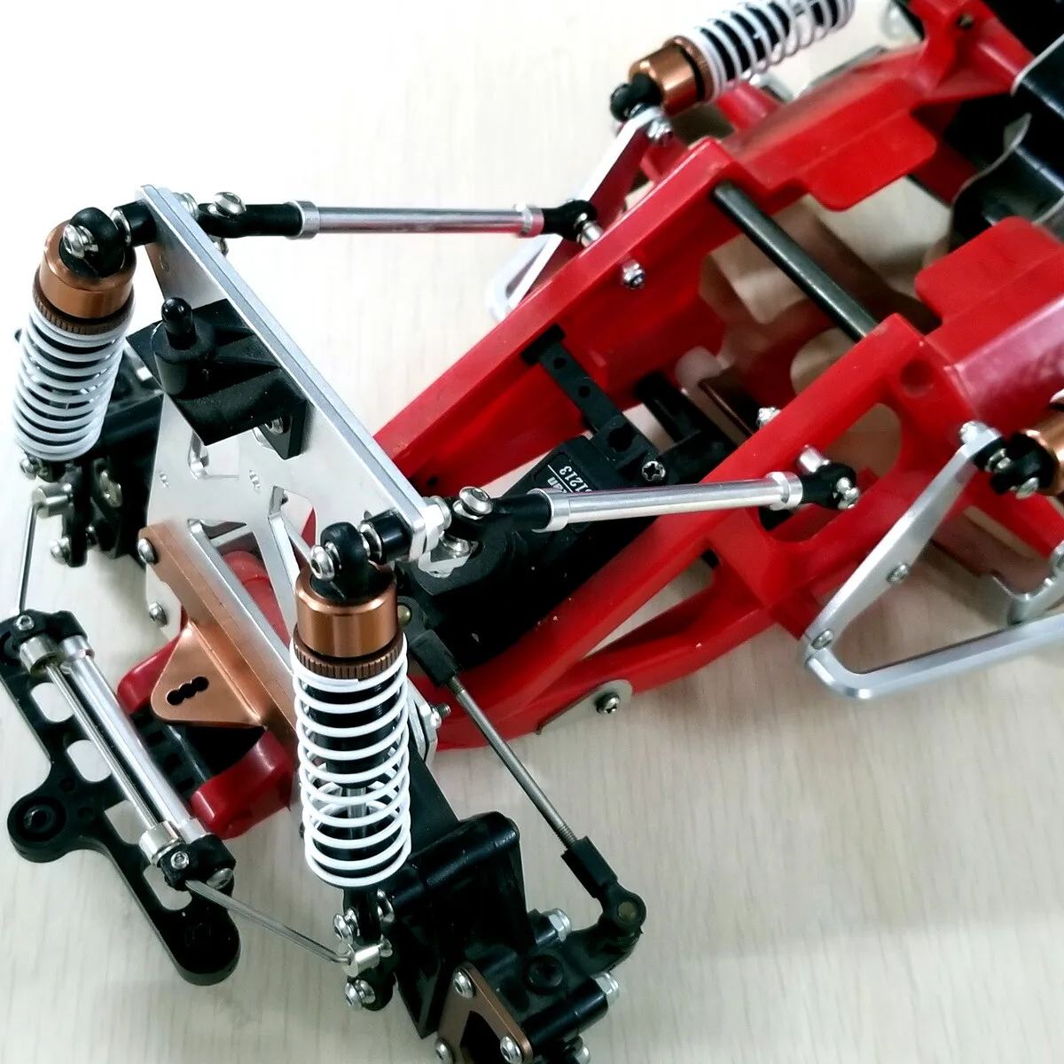 

Aluminum Shock Tower Support Rod for TMIYA ORV Chassis Monster Beetle/Blackfoot