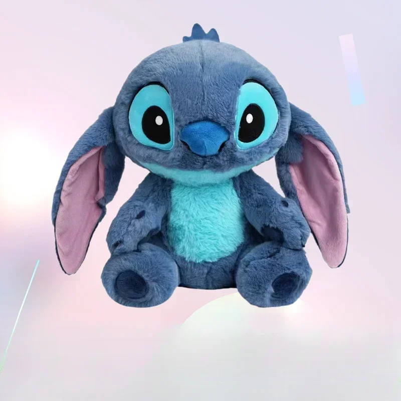 Disney Aoger Lilo & Stitch Stuffed Plush Doll Edition Stitch Rose Doll Creative Kawaii Pillow Toy Birthday Gift for Girl