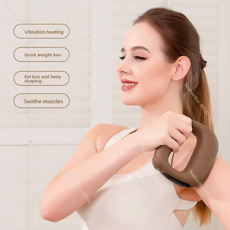 Vibration massager, shoulder and neck yoga ring mini shaker massager