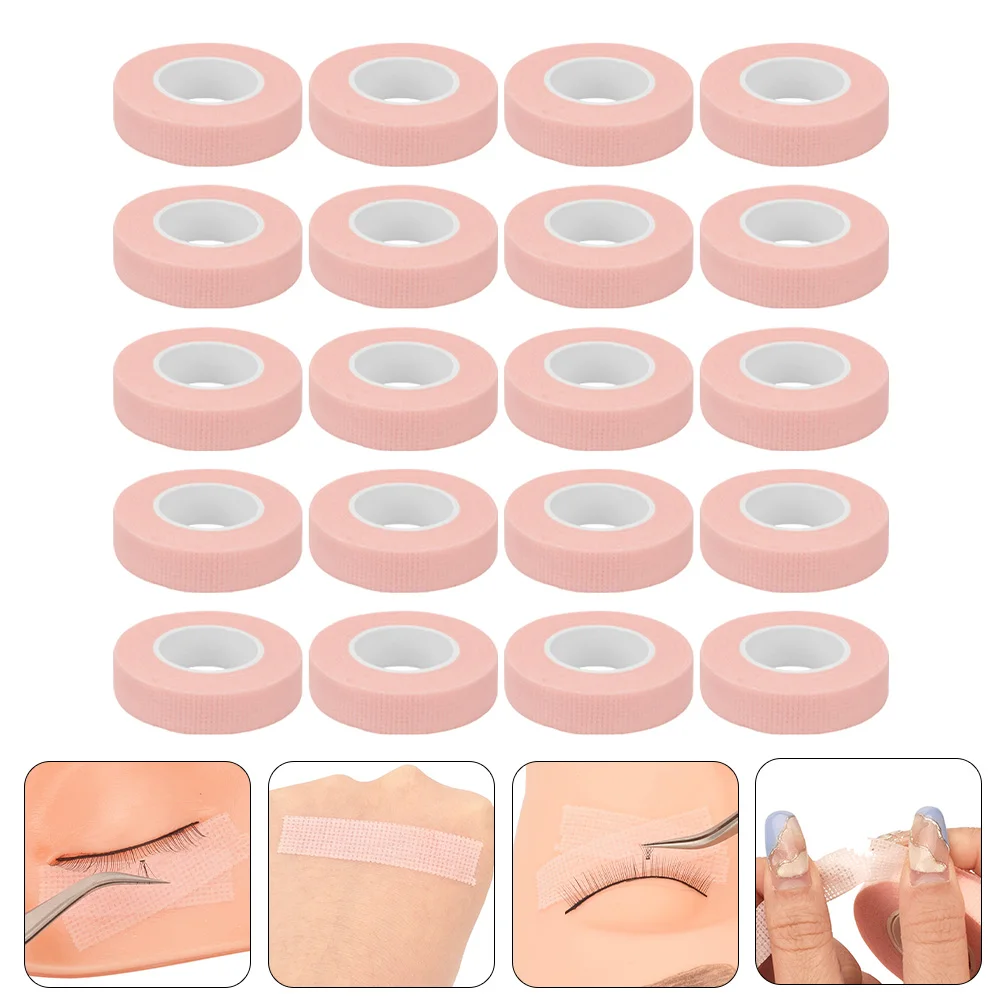 20 stuks wimperverlengingstape niet-geweven stof comfortabel ademend wimpergereedschap voor schoonheidssalon make-up artiesten voor vrouwen