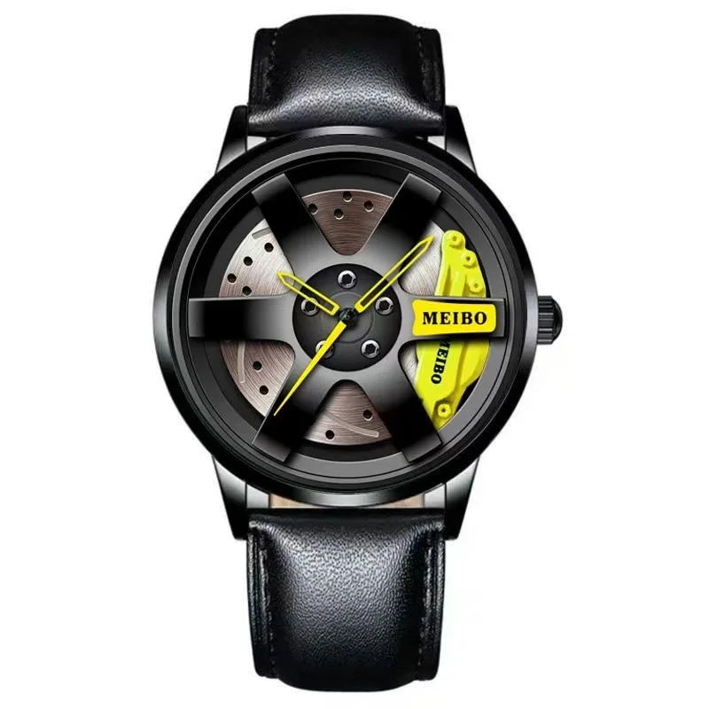Wheel Watch Sports Quartz Watch Men's Watch