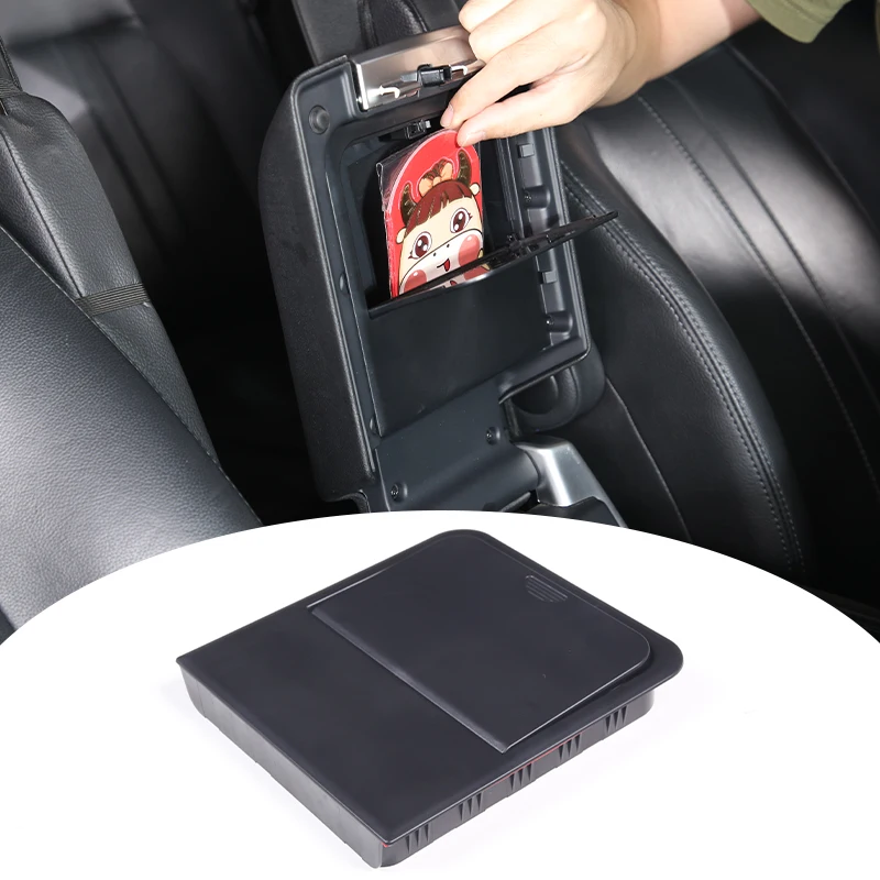 

ABS Car Center Console Armrest Box Hidden Storage Box Privacy Storage Box For Land Rover Discovery 4 2010-2016 Auto Accessories