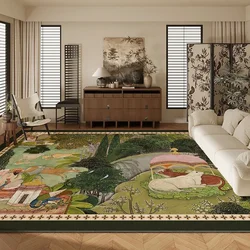 Creative Living Room Carpet Abstract Art Large Area Coffee Table Soft Rugs Bedroom Beside Cloakroom Leisure Area Floor Mat Tapis