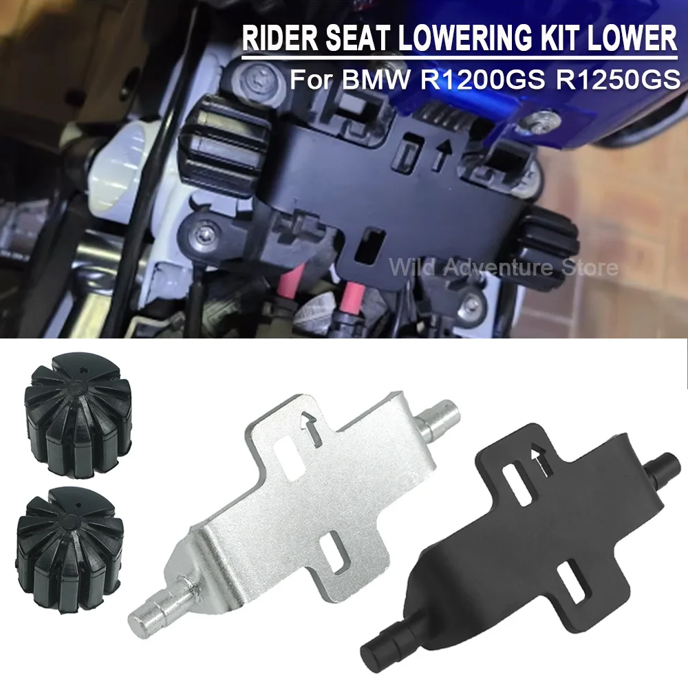 10mm 20mm Motorrad-Fahrersitz-Tieferlegungskit Verstellbare Halterung für BMW R1200GS R1250GS R 1250 GS ADV/R/RS/RT/Adventure