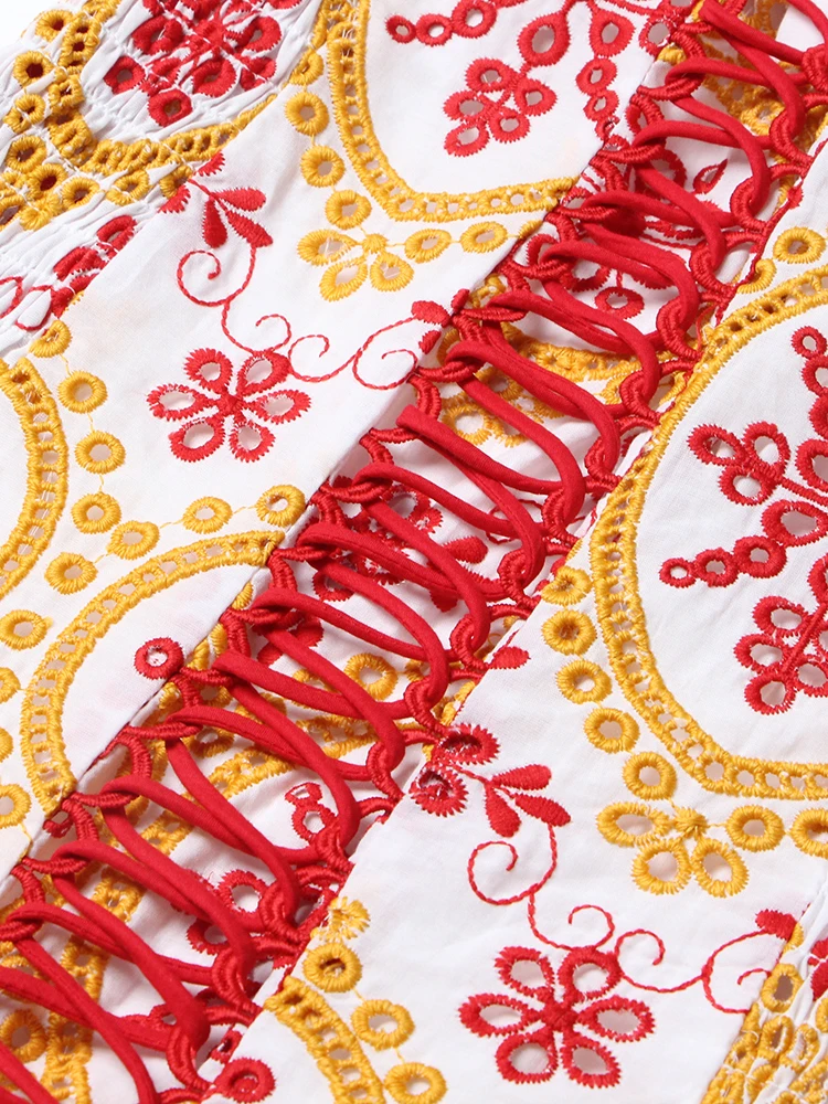 GALCAUR Slim Bandage Dresses For Women Slash Neck Off Shoulder High Waist Printing Hit Color Mini Summer Fashion Dress Female