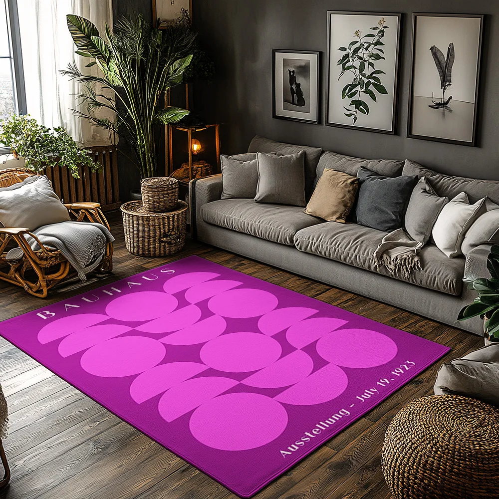 

Abstract Geometric Area Rug Modern Nordic Living Room Carpet Non-Slip Floor Mat Home Decor Indoor Outdoor Accent Rug