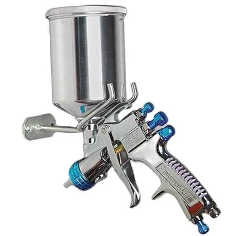 Soporte para pistola de pulverización de pintura, soporte fijo para herramientas de mano, estante de gancho de montaje en banco de pared
