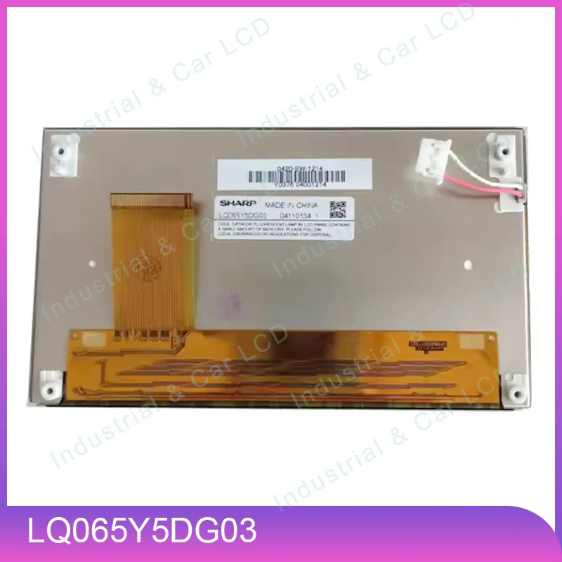 Original 6.5 Inch  LQ065Y5DG03 LCD Display Screen Touch Screen Digitizer For Hyundai Kia IX35 Car DVD Navigaiton LCD Monitor