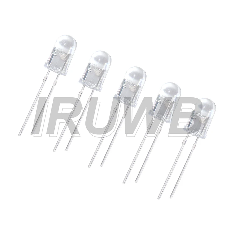 10 أزواج من الثنائيات F3 F5 لـ Arduino DIY 3 مللي متر 5 مللي متر 940nm المصابيح باعث الأشعة تحت الحمراء وصمام ثنائي لاستقبال الأشعة تحت الحمراء