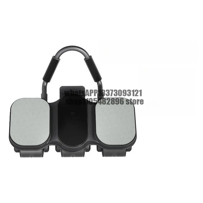 Six-wheel abdominal wheel automatic rebound men's abdominal muscles curl women's thin belly fitness equipment