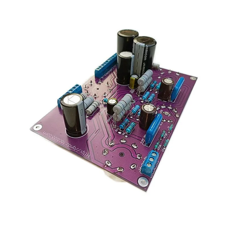 FFYY-6N1 Push 6P3P Austauschbare 6L6/KT66/EL34 Vakuumröhrenverstärkerplatine ohne Gallenblase-Purpler PCB-Verstärkerplatine