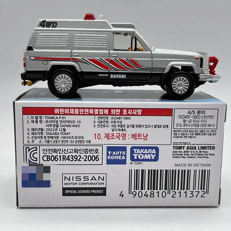 TOMICA Infinite 10 Western Police Hunter 4WD โมเดลรถโลหะผสมหล่อ, ของเล่นของขวัญวันหยุดสําหรับเด็กผู้ชาย, ของตกแต่งสําหรับผู้ใหญ่