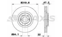 Store code: AD1069 for brake disc mirror air ACCORD VIII CUACCORD VIII CUACCORD VIII combi/2.2 I DTEC/I 07 / 08