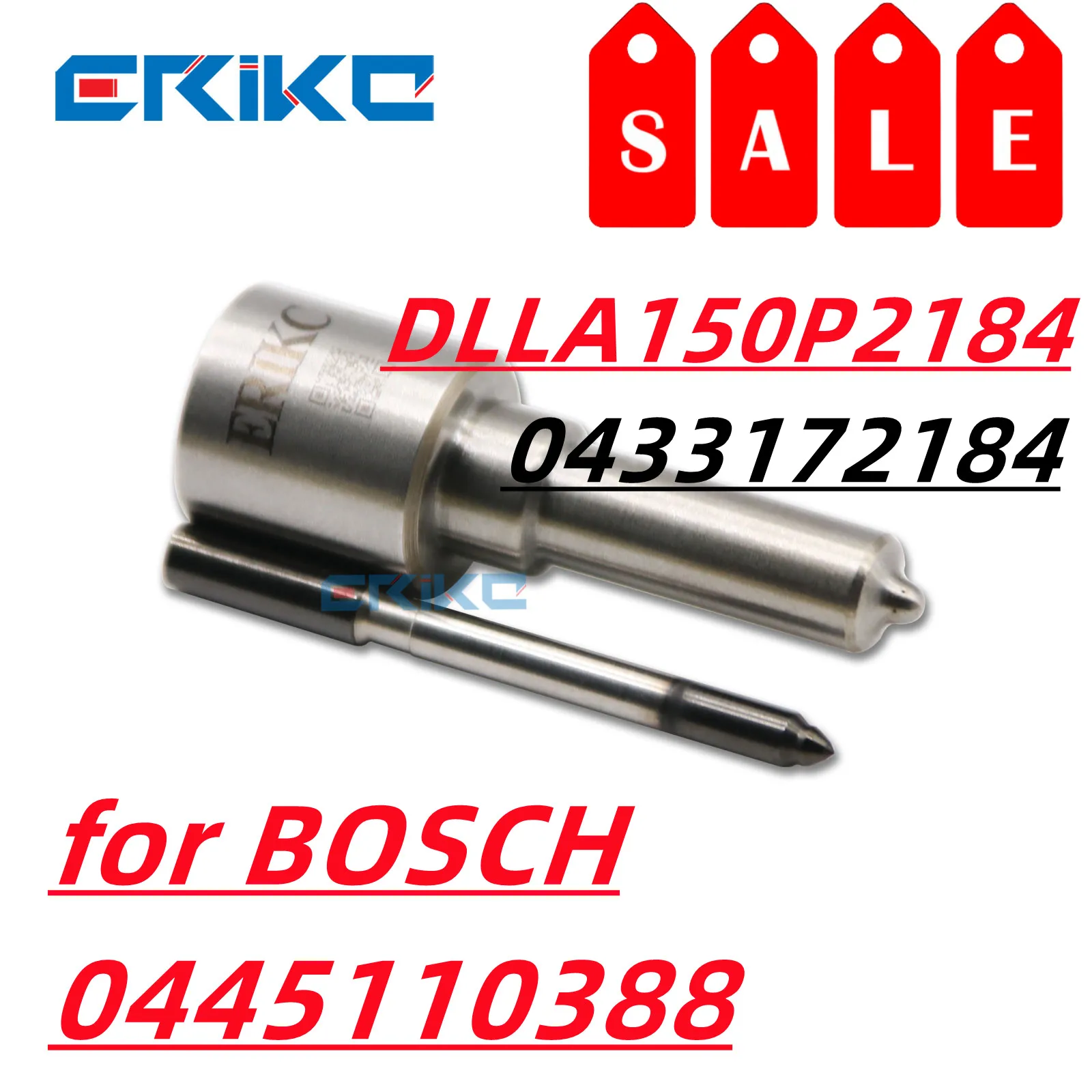 DLLA150P2184 Diesel Automatic Nozzle DLLA 150 P 2184 Common Rail Injector Parts Nozzle 0 433 172 184 for Bosch 0445110388