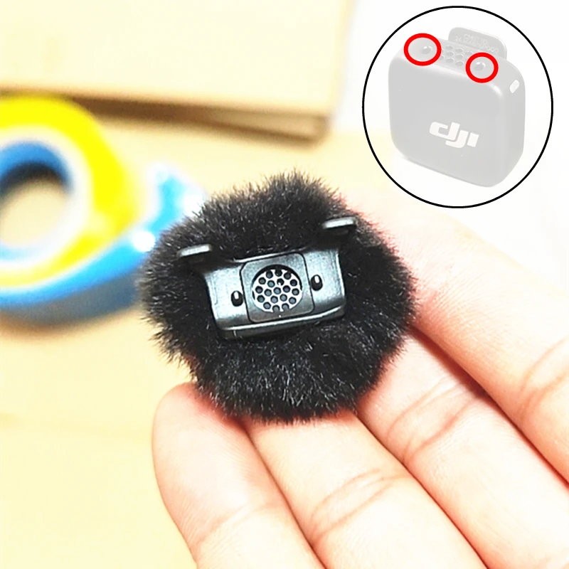 Outdoor Cover Muff Wind Shield Deadcat for DJI Mic Mini only
