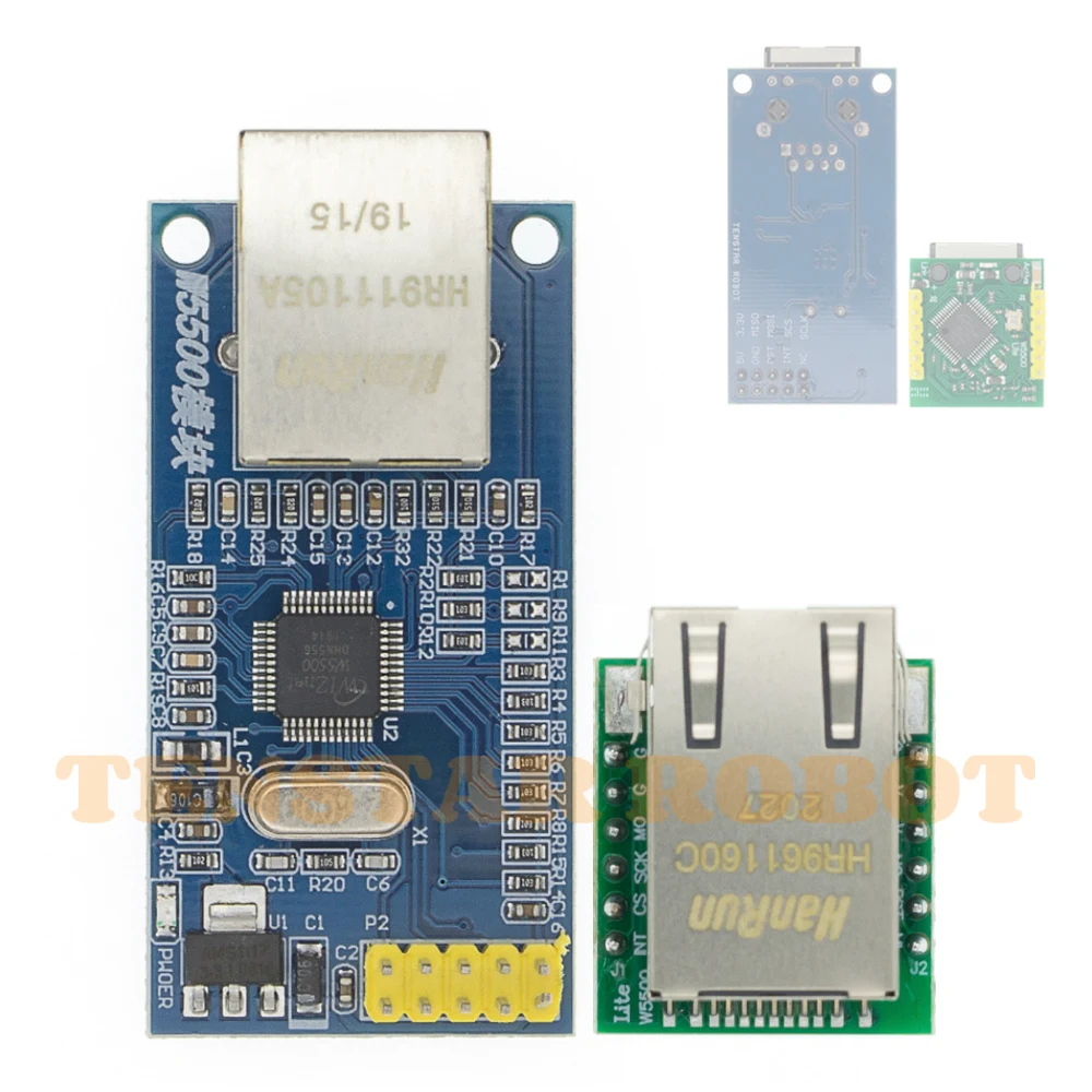 USR-ES1 W5500 Ethernet Network Module Aardware SPI to LAN TCP IP 51 STM32 Microcontroller Program Over W5100