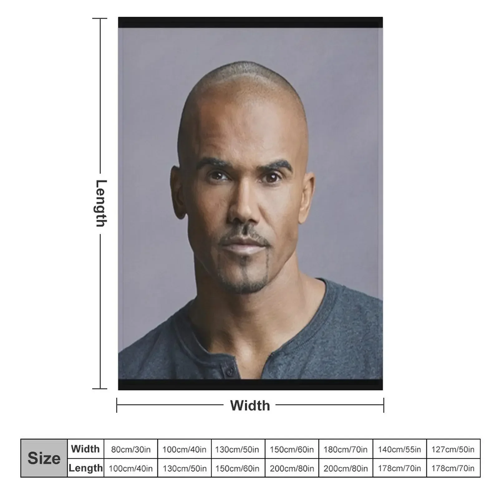 shemar moore Throw Blanket Decoratives for winter Blankets