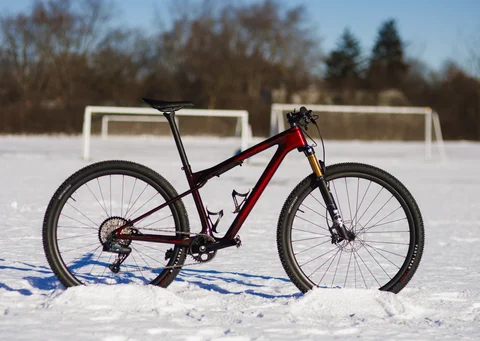 Red Black OEM HMC T1100 Full Carbon Fiber Suspension MTB Mountain Bike Frame EPIC WC XC Boost 148x1 UDH Hanger 29er 27.5er