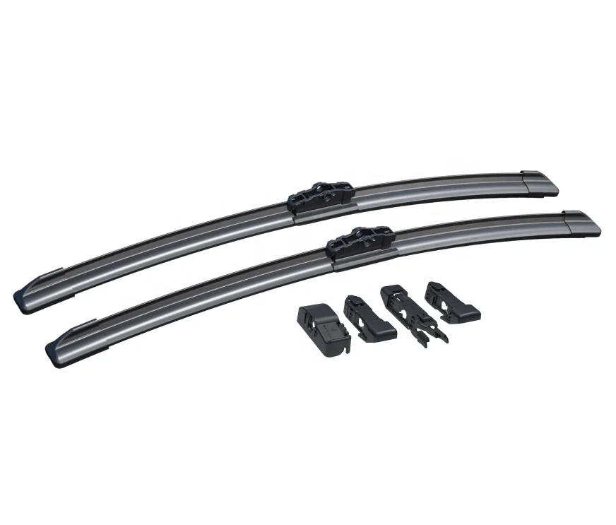 Wiper from OE supplier Various models of flat car windshield wiper blade with adapters sales promotion including 56pcs