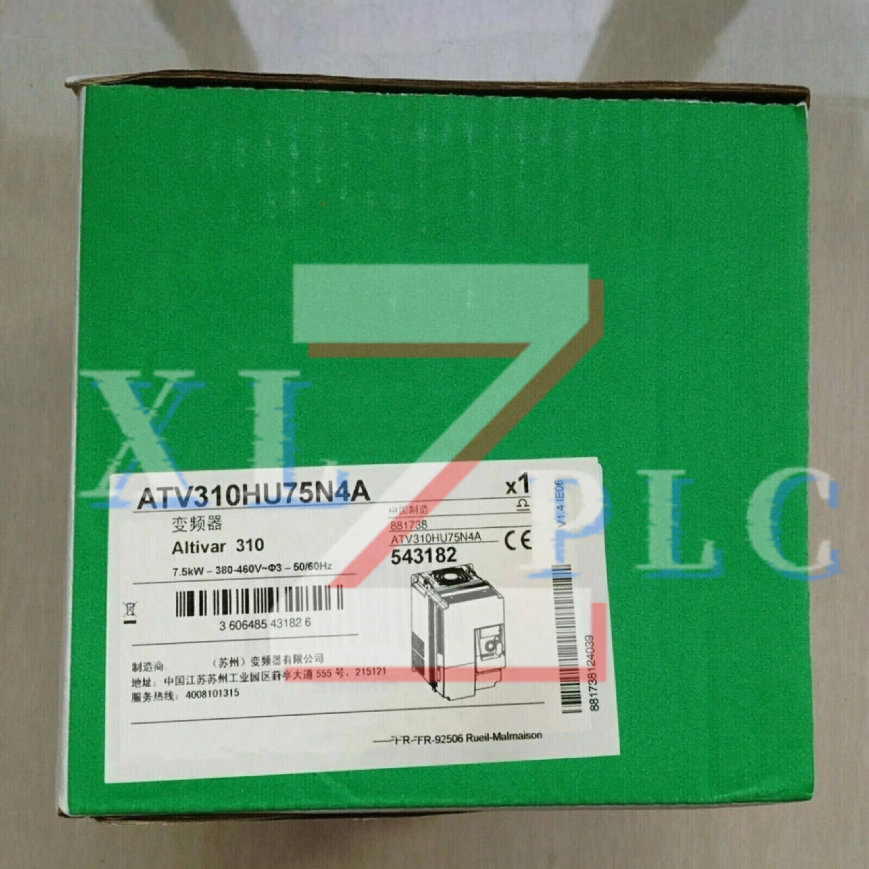 

frequency converter new original ATV310HU75N4A 7.5kw 380-460V