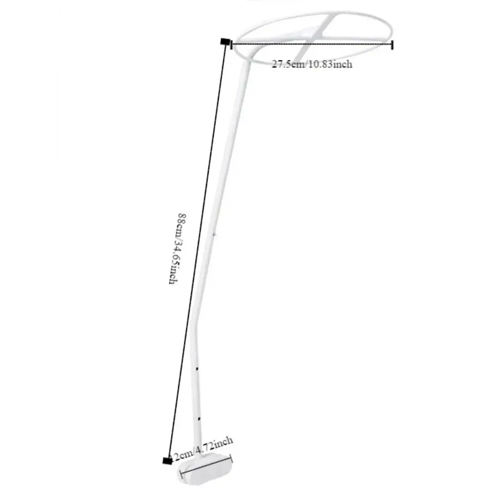 Bed Dome Cots Accessories Iron Mosquito Net Stand Durable Round Mosquito Bar Frame White Canopy Holder Rack Baby Crib Cot view 6