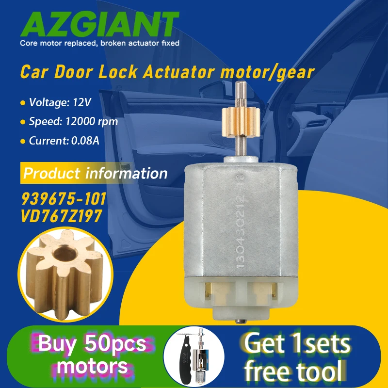 

Car Rear Door Central Lock Actuator Mech motor 939675 Gear 8T for Jaguar E-PACE X540 Volvo V40 D2 S60 III T6 MK3 car accessories