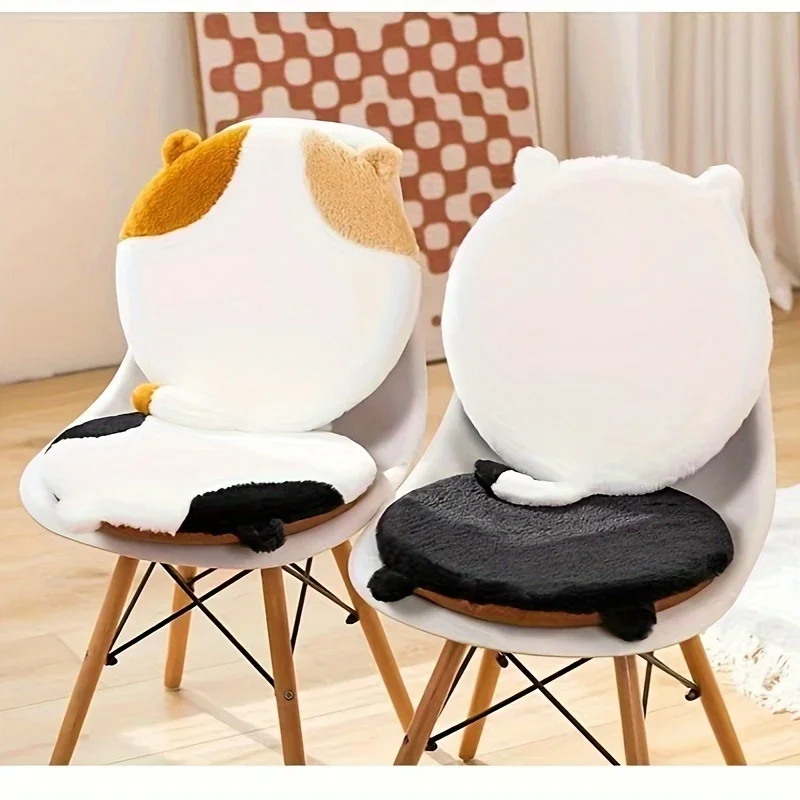 Cartoon Kitty Memory Cotton Sitting CushionWindow Balcony Tatami Outdoor Cushions Garden Mat Dorm Office Mat Decorative Cushions